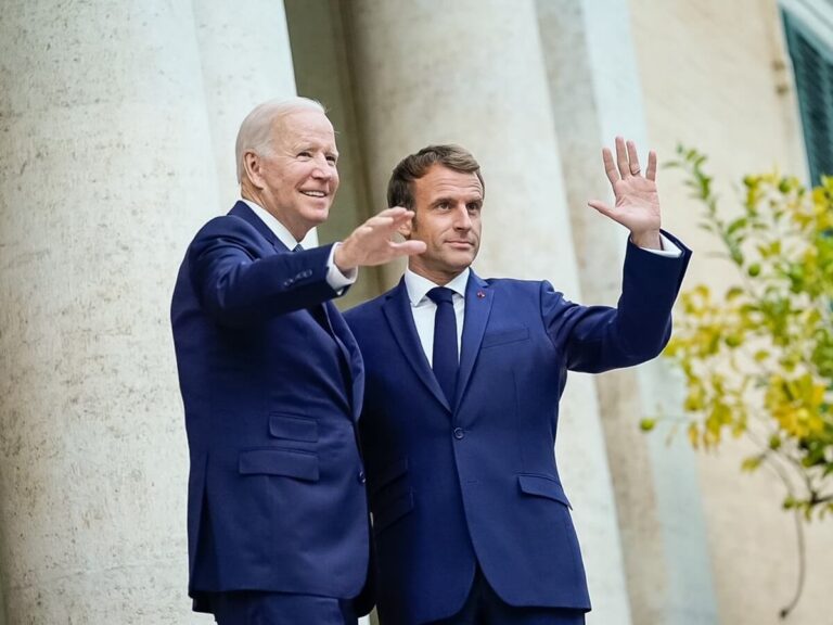 Joe Biden recibirá al presidente francés Emmanuel Macron