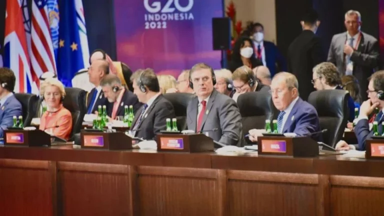 Participa Marcelo Ebrard en primer día de actividades del G-20