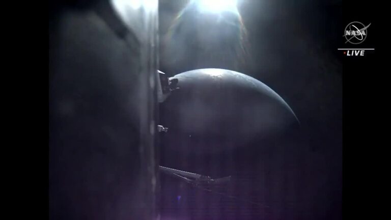NASA publica video de la vista de la Tierra desde Artemisa I