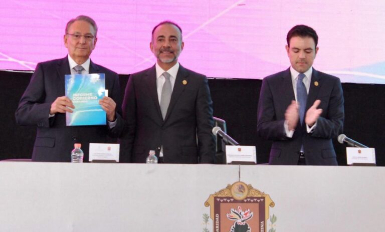 En Metepec, Fernando flores celebra primer informe de gobierno