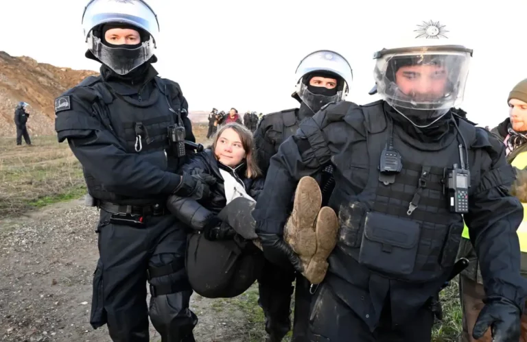 Liberan a Greta Thunberg, tras detención en protesta en Alemania