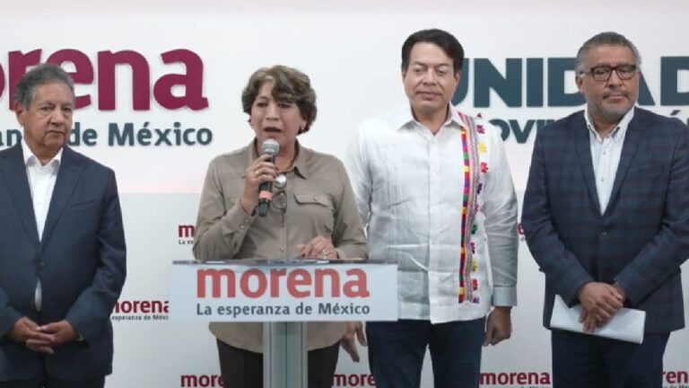 Delfina Gómez presenta equipo de precampaña