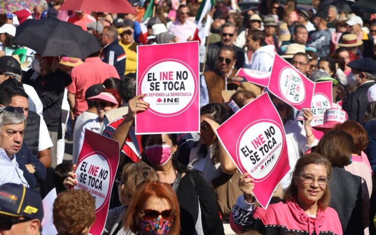 Anuncian protestas en norte de México contra la Reforma Electoral
