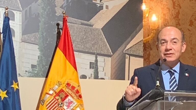 Desde España Calderón manifiesta dudas del veredicto de EE.UU. contra García Luna