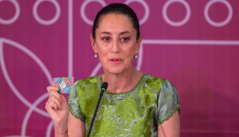 En medio de fuertes críticas, ahora Sheinbaum habla de recuperar vías férreas, del país