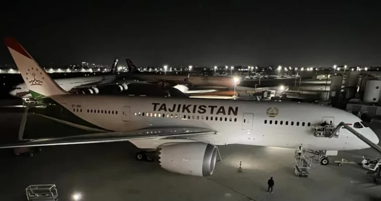 El avión presidencial ya se encuentra en Tayikistán