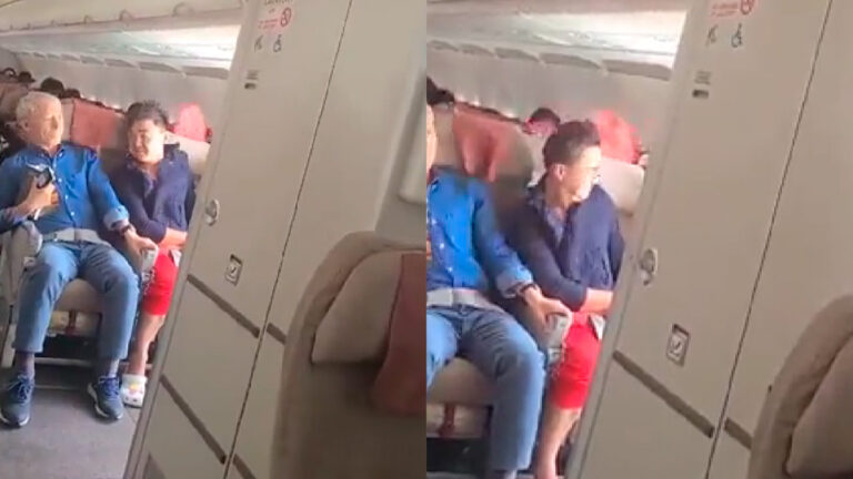 Pánico en avión de corea del sur pasajero abre puerta en pleno vuelo