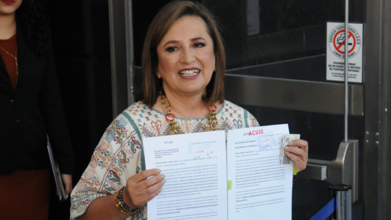 “El que nada debe…” Xóchitl Gálvez acude a la FGR para conocer acusaciones en su contra
