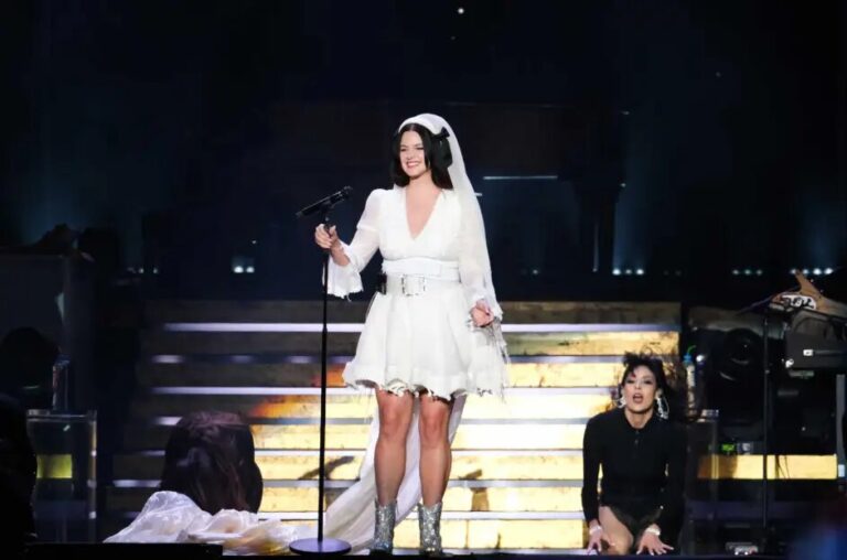 Caída masiva en concierto de Lana del Rey