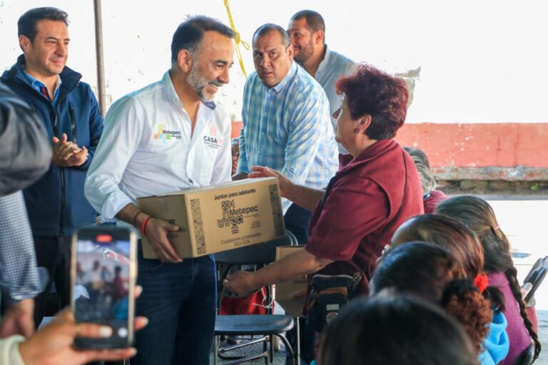En Metepec, Canasta Social Alimentaria, para familias felices 