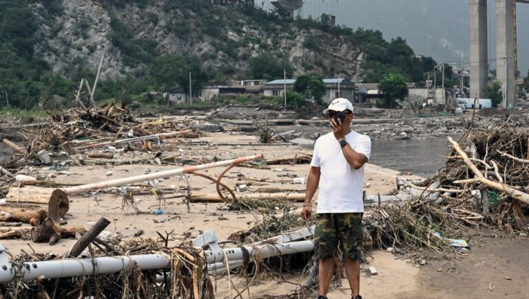 ¡Desastre! Se reportan 10 muertos y cientos de afectados por huracán en China