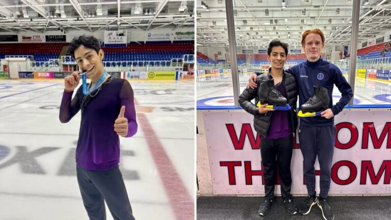 ¡Con patines prestados! Donovan Carrillo gana medalla de plata es Escocia