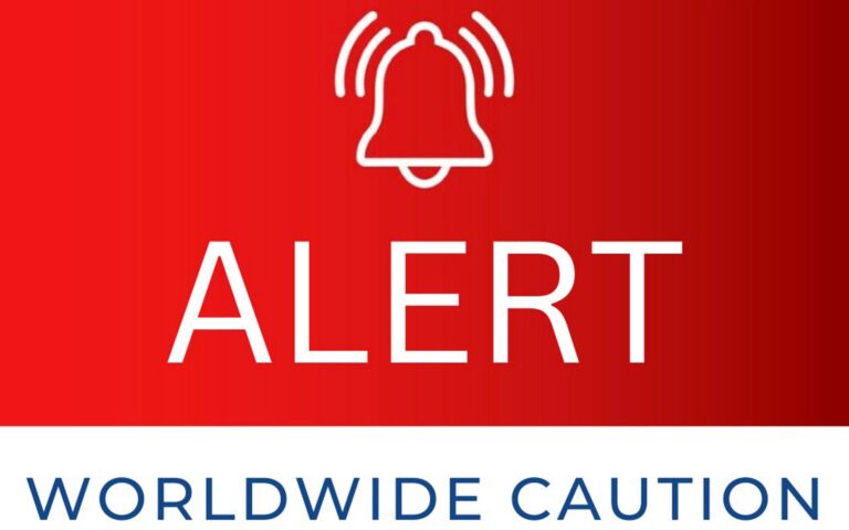 Estados Unidos emite alerta de viaje mundial