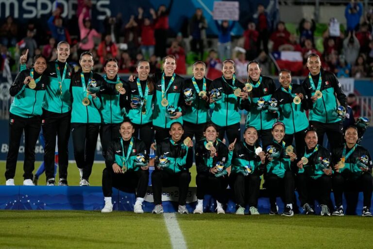 Selección Nacional de México femenil gana medalla de oro