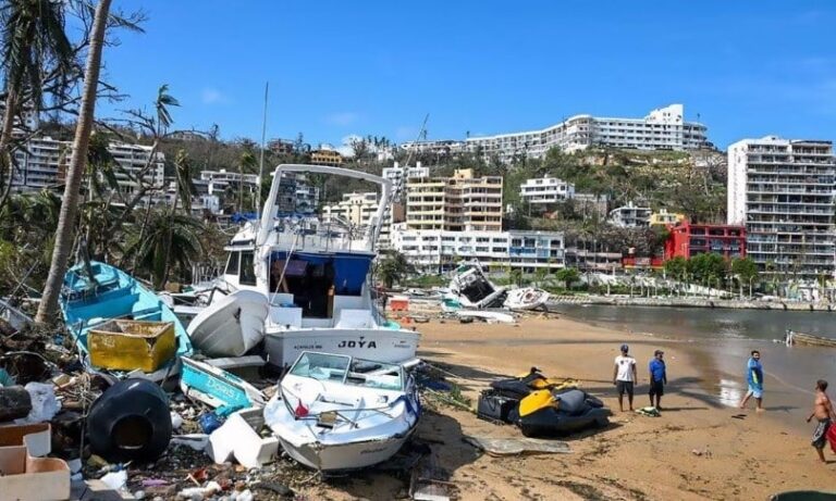 Sube a 50 la cifra de víctimas mortales en Acapulco, por el paso del huracán Otis