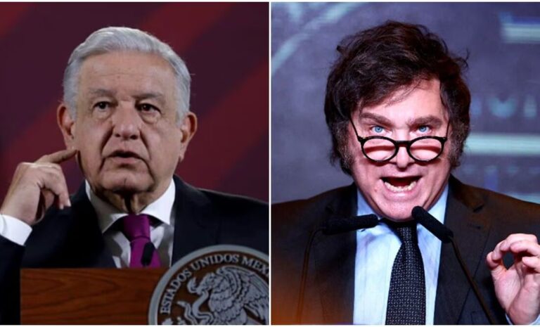 «No me interesa tener relación con gente así» AMLO responde a MILEI