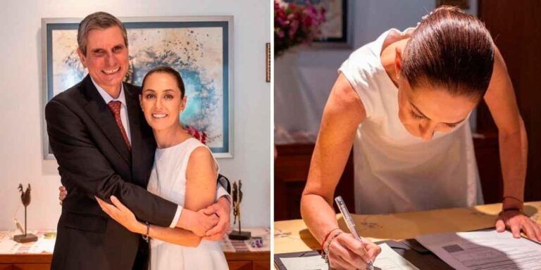 ¡Dijo que sí! Claudia Sheinbaum se casa con Jesús María Tarriba