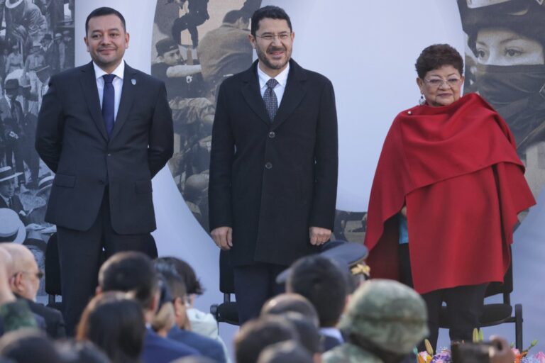 Martí Batres y Ernestina Godoy lideraron la ceremonia del 104 aniversario de la Policía de Investigación en la CDMX