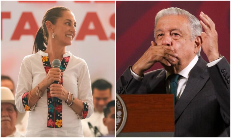 «Todo lo que ella hace es bueno» AMLO muestra apoya a Sheinbaum