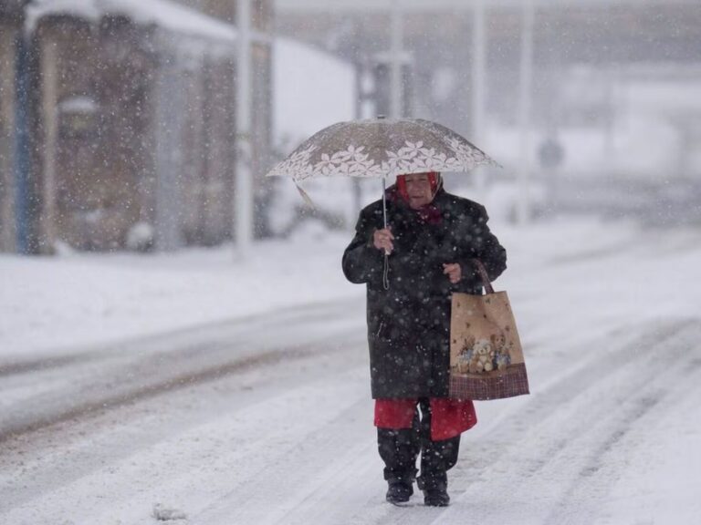 ¡Fría navidad! Se prevén lluvias, vientos y nevadas