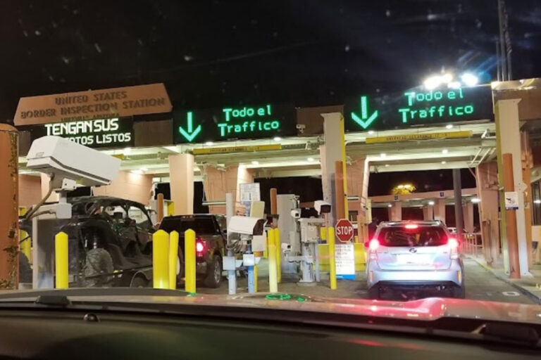 EE.UU. cerró cruce fronterizo entre Arizona y Sonora