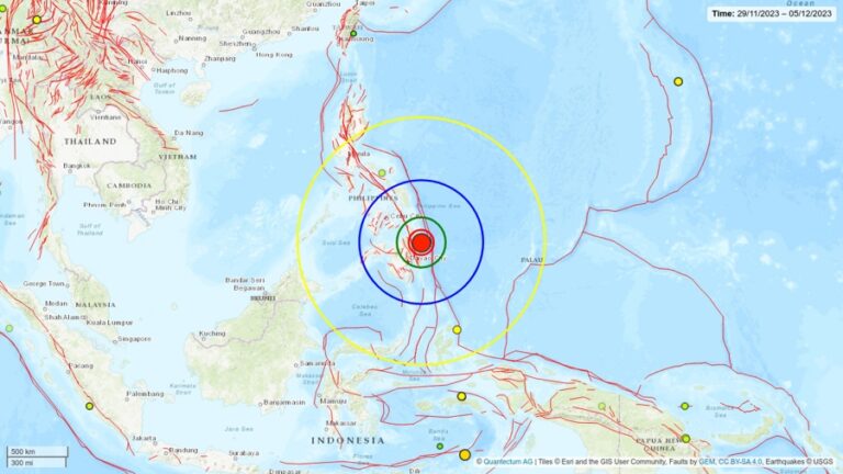 Terremoto de magnitud 7.5 sacudió Filipinas