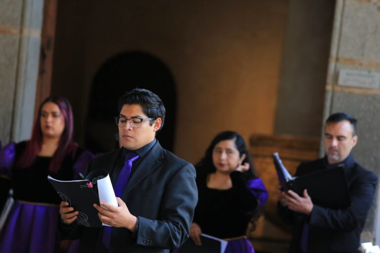Disfrutan mexiquenses del concierto “La Navidad en tiempos de Sor Juana” en el Museo Virreinal de Zinacantepec