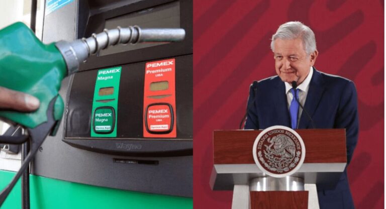 AMLO niega que la gasolina esté a $28
