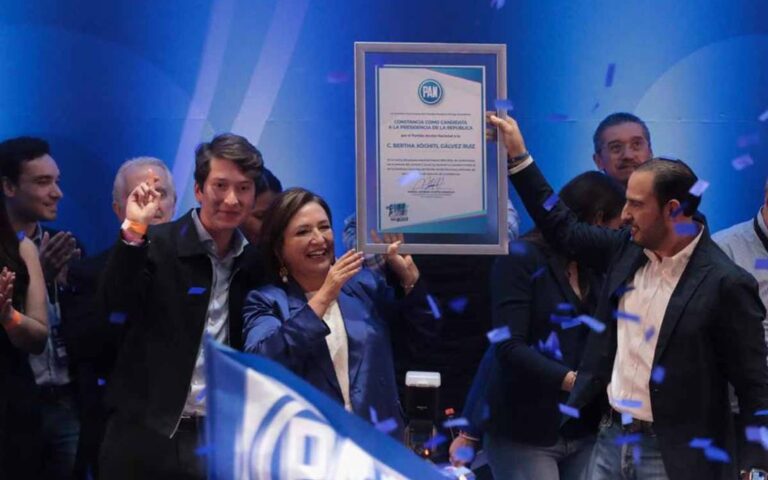 Formaliza PAN a Xóchitl Gálvez como su candidata presidencial (video)