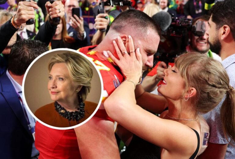 «Felicidades al novio de Taylor» Hilary Clinton