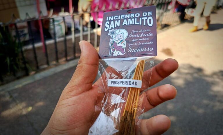 ¡Basta! Se venden incienso San Amlito