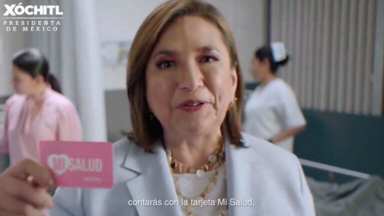 Xóchitl Gálvez promueve la tarjeta ‘Mi Salud’ para que puedas ir a clínicas públicas o privadas y recoger tu medicina
