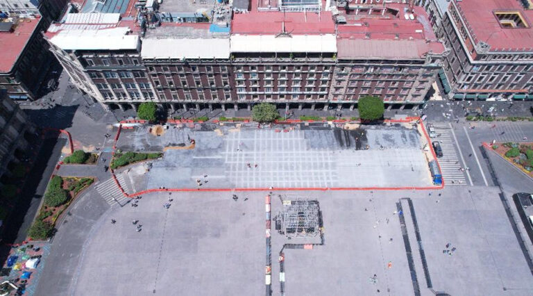 Peatonalización del Zócalo de la CDMX terminará en mayo confirma Martí Batres