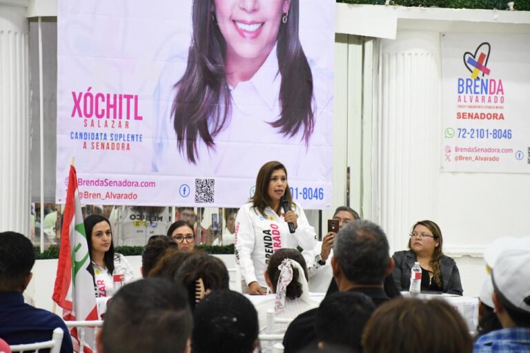 Brenda Alvarado, una campaña de propuestas y cercanía
