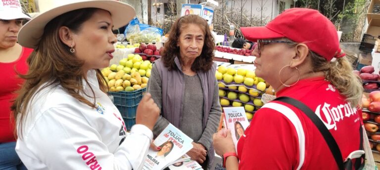 “Que regrese Toluca la bella” Brenda Alvarado se compromete con los toluqueños