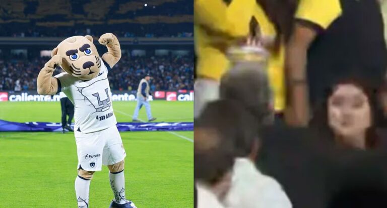 Directiva de Pumas busca al hombre que golpeó a una mujer en el partido contra América 