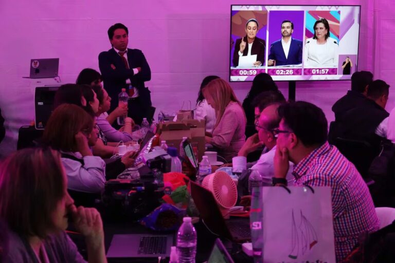 INE anuncia cambios en el formato del segundo debate entre las y el candidato