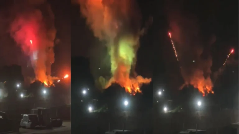 Estalla bodega de pirotecnia en Ecatepec (video)