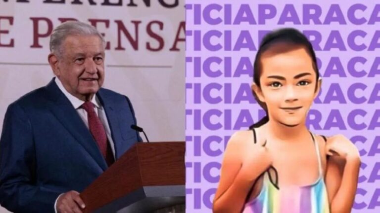 AMLO lamenta muerte de niña Camila