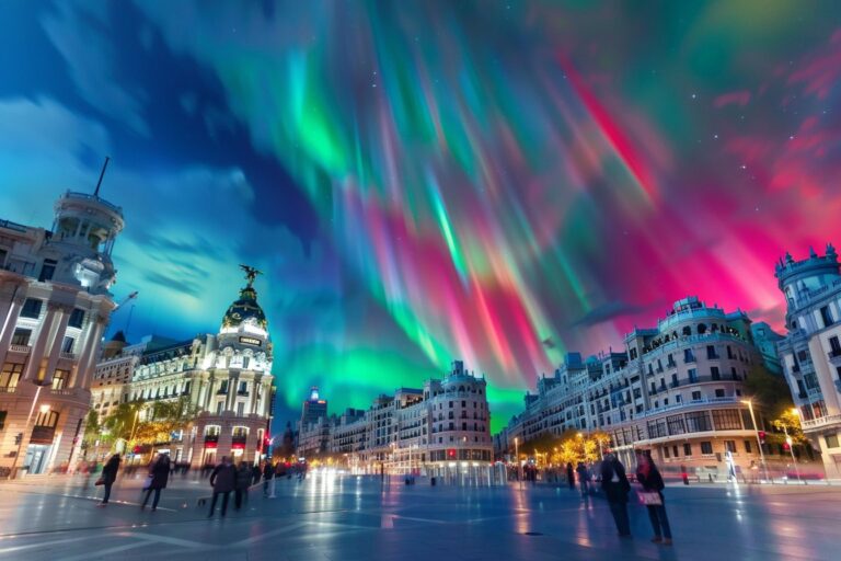 Auroras boreales sorprenden al mundo (video)