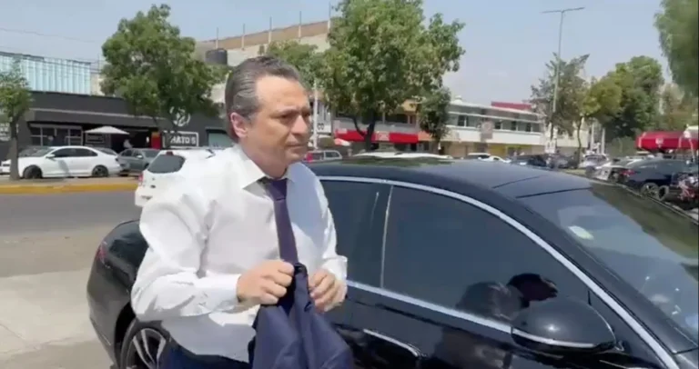 Así llegó Emilio Lozoya a su audiencia en el Reclusorio Norte