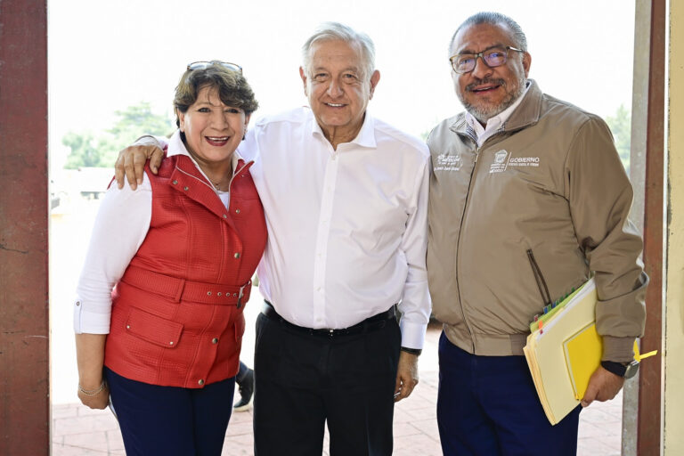 Presidente Andrés Manuel López Obrador y Gobernadora Delfina Gómez supervisan avances del IMSS-Bienestar en EdoMéx
