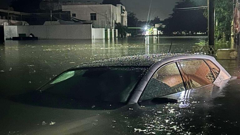 Chetumal bajo el agua, intenso temporal inunda la ciudad (video)