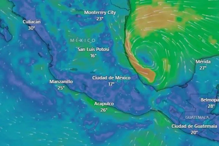 El nuevo ciclónico Beryl, dejará tormentas intensas en 25 estados de la república