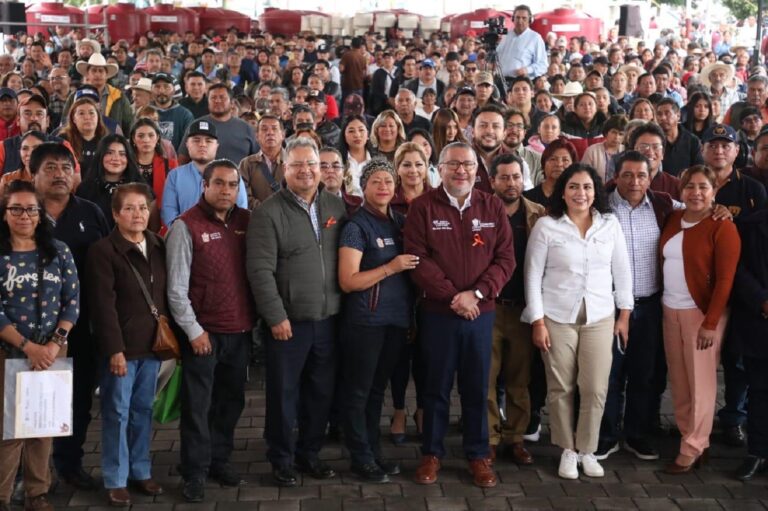 Más de 4 Mil Productores del Oriente del Edomex Reciben Apoyo