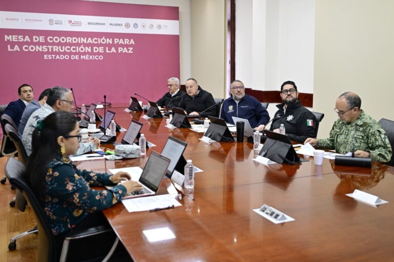 Horacio Duarte encabezó reunión para la paz en el Estado de México