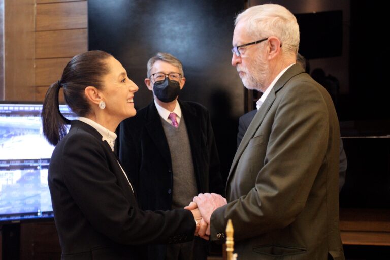 Asegura Jeremy Corbyn que la administración de Sheinbaum será muy diferente a la de AMLO