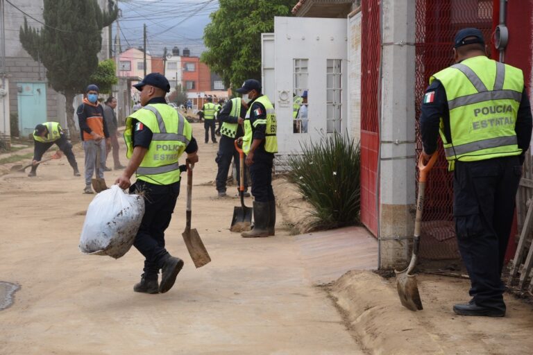 Censo y ayuda integral en Chalco tras lluvias intensas: Gobernadora supervisó las acciones
