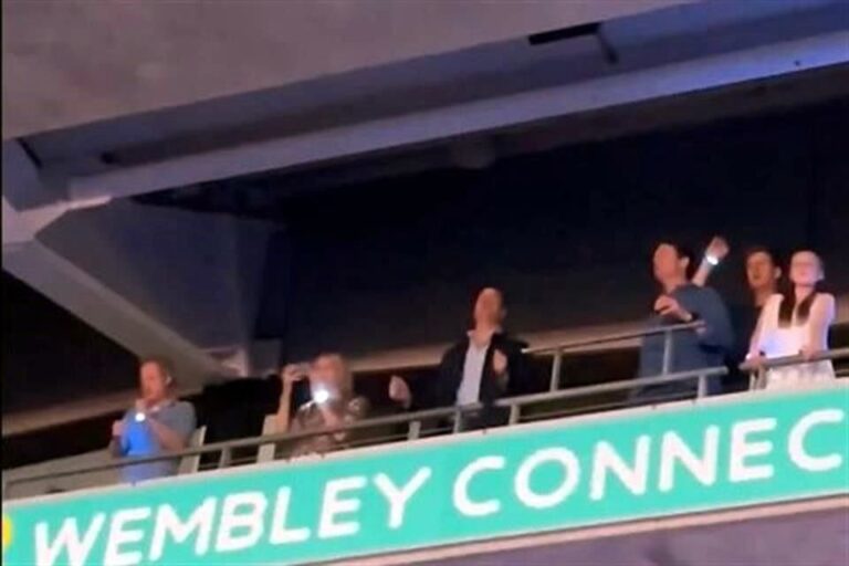 Príncipe William, un swiftie de corazón es captado bailando en concierto de Taylor Swift (video)