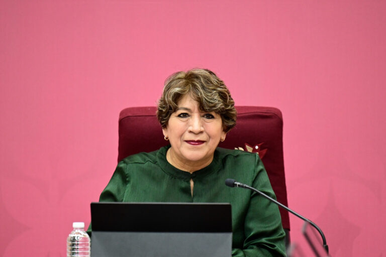 Delfina Gómez Álvarez agradece a AMLO las inversiones en infraestructura hídrica en el EdoMéx